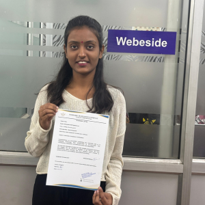 Sneha Yadav, Web Development learner